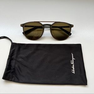 NEW FERRAGAMO Mens Sunglasses🕶